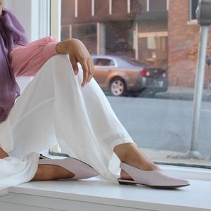 Purple flats